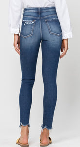 Haylie High Rise Patched Skinny