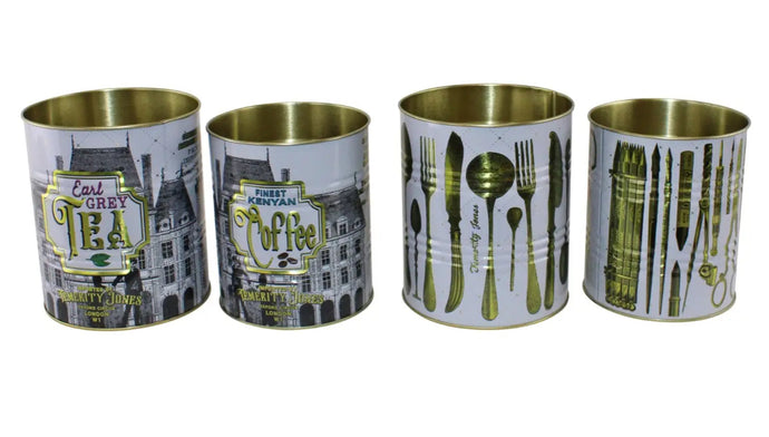 Vintage Style Storage Tins