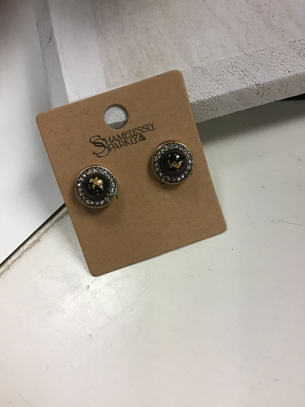 Small Crystal Stud Earrings